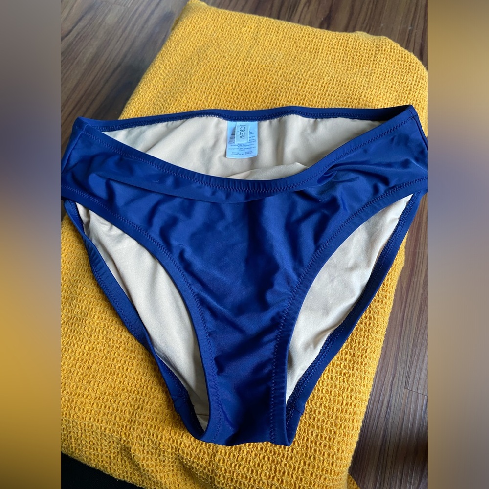 J.Crew Women's Blue Swim Bottom